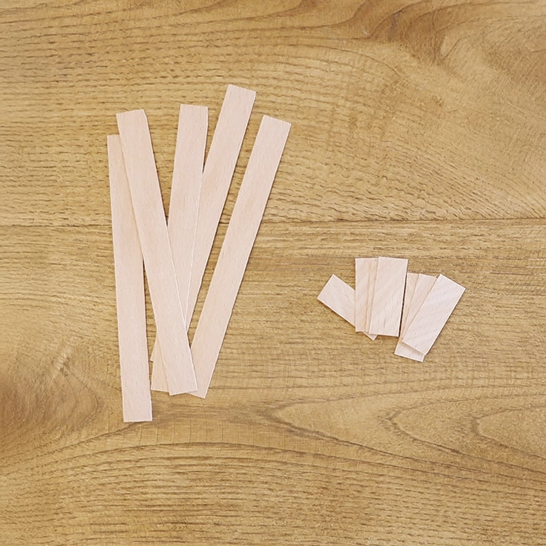 Mum Fitili – Ahşap Fitil 3.5 cm (100 Adet) | roas home